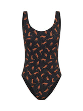 Įdėkite nuotrauką į Galerijos peržiūrą, MODIBODI maudymosi kostiumėlis mergaitėms One Piece ( gausiam kraujavimui / leopardo juoda )